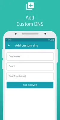 DNS Changer android App screenshot 1